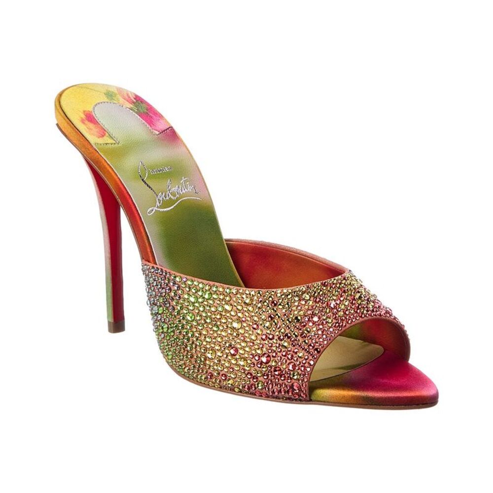 Christian Louboutin Miss Z 100 Suede Mule